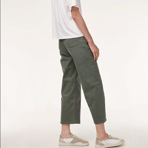 Black Denim Culottes - WILFRED FREE